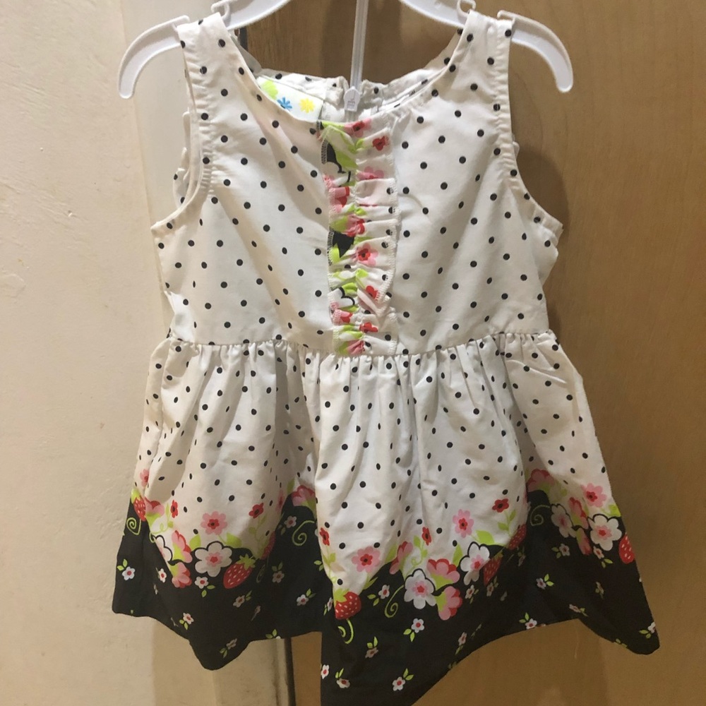 2 piece polka dot dress.